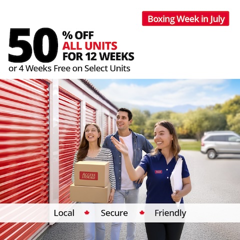 Access Storage - Kitchener Queen St. Promotion