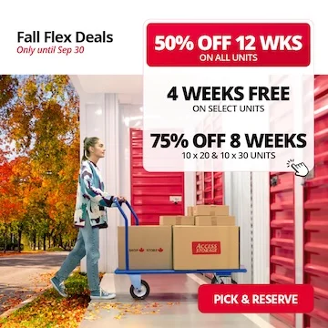 Access Storage - Kitchener Queen St. Promotion