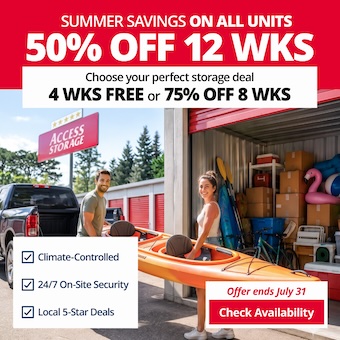 Access Storage - Kitchener Queen St. Promotion