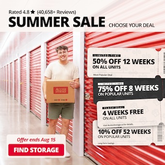 Access Storage - Kitchener Queen St. Promotion